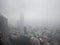 View of Rainy Tokyo from the Metropolitan Government Building æ±äº¬éƒ½åº, Shinjuku, Japan